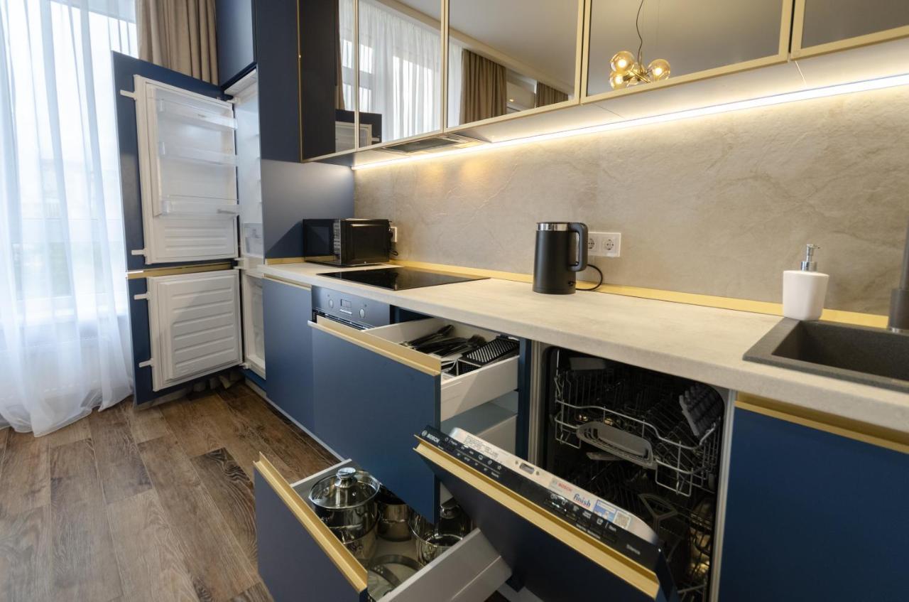 Petrovdom Ж38 In Luxury Apartments At 68 Zhylyanska Street,38 Perlyna เคียฟ ภายนอก รูปภาพ