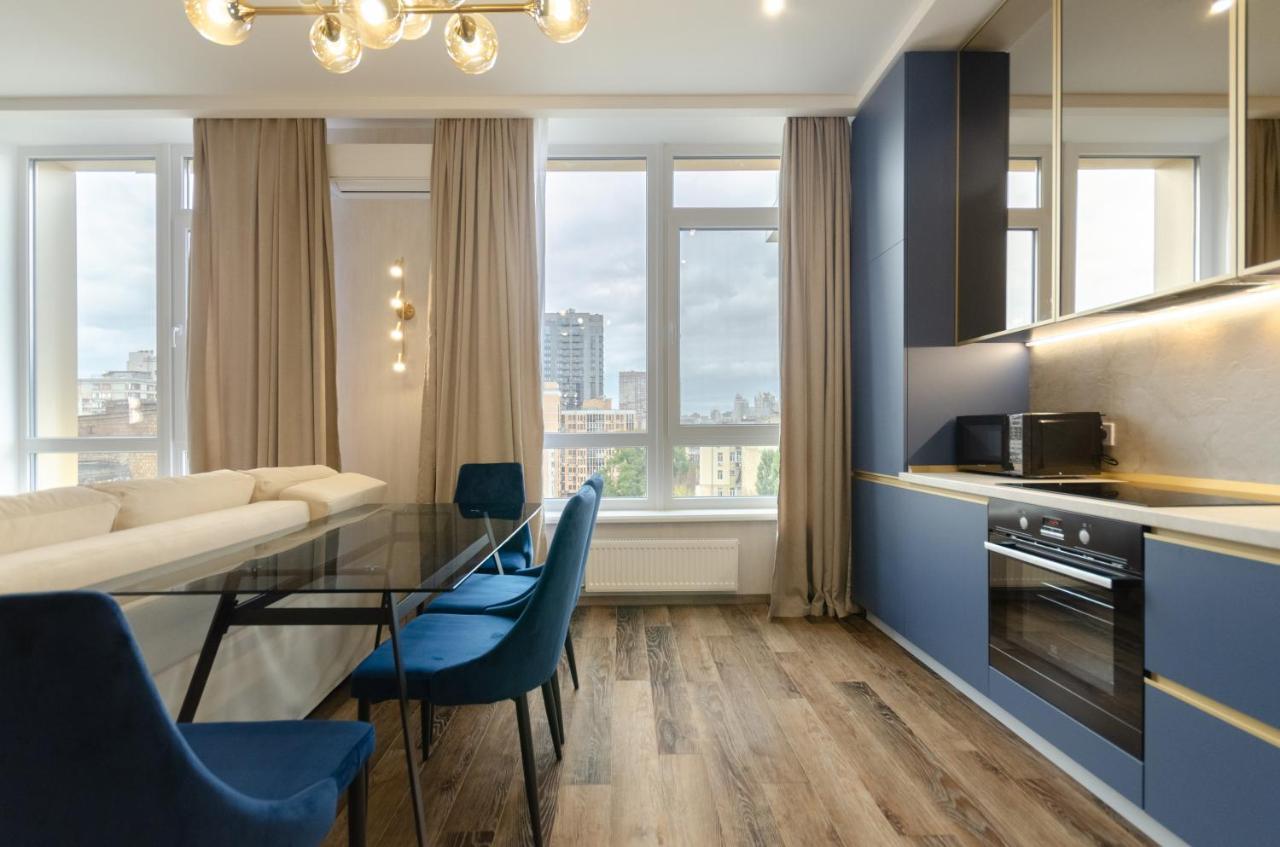 Petrovdom Ж38 In Luxury Apartments At 68 Zhylyanska Street,38 Perlyna เคียฟ ภายนอก รูปภาพ