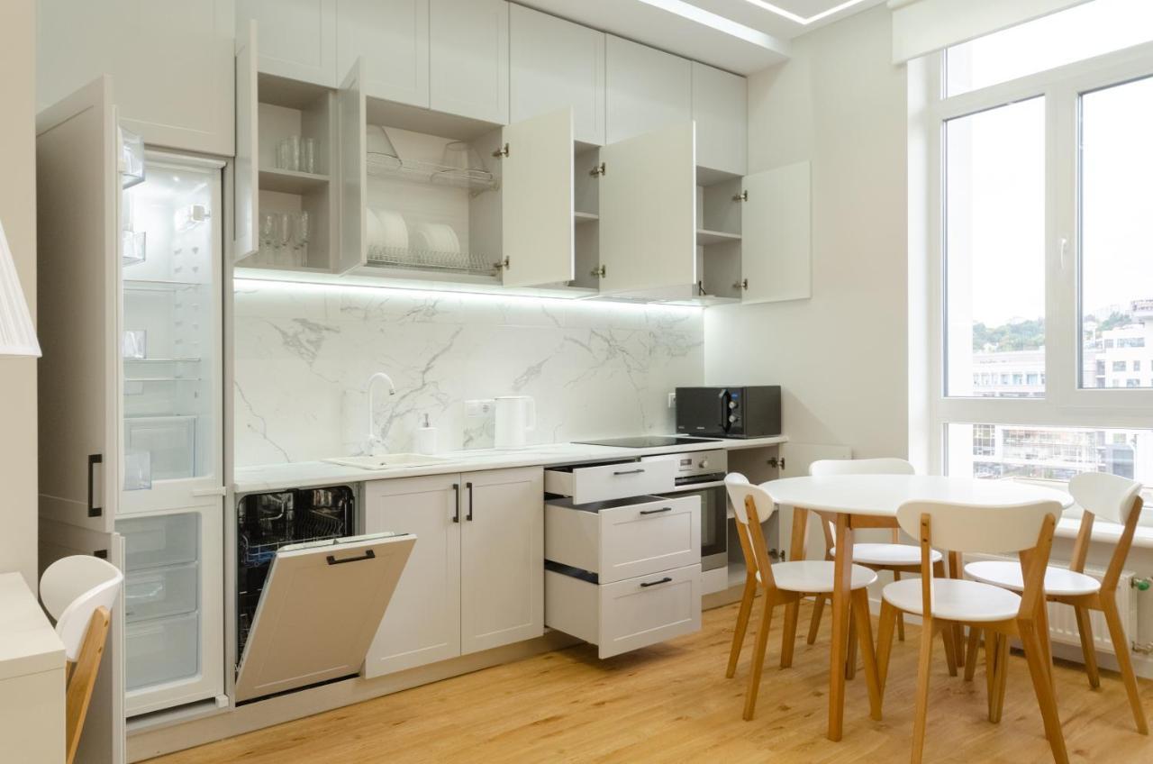 Petrovdom Ж38 In Luxury Apartments At 68 Zhylyanska Street,38 Perlyna เคียฟ ภายนอก รูปภาพ
